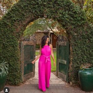 Pink jumpsuit